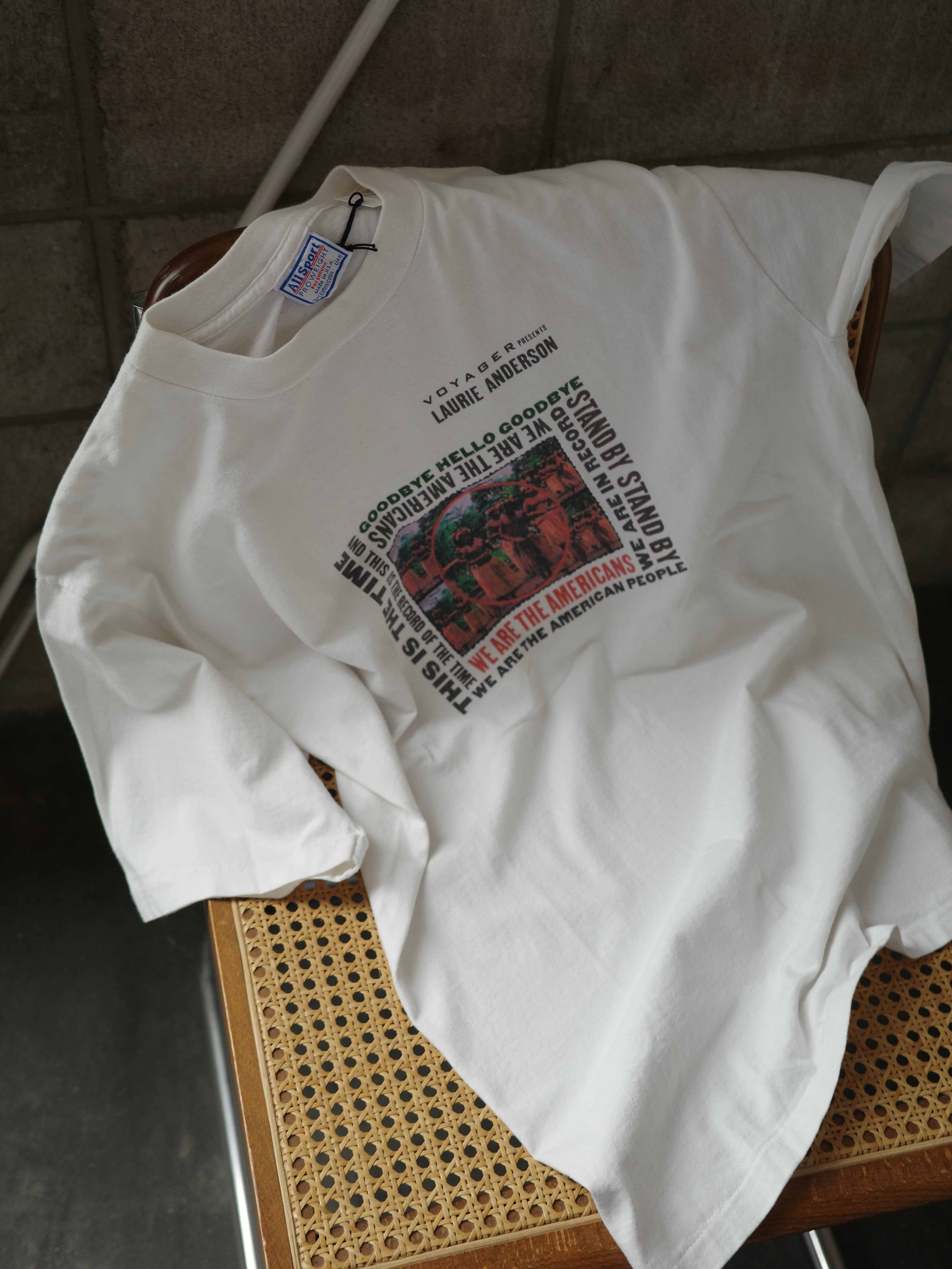 <vintage>”WE ARE THE AMERICANS”Tshirt