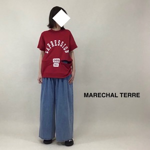 【MARECHAL　TERRE】2way　Logo　Tops（ZMT242CT122）