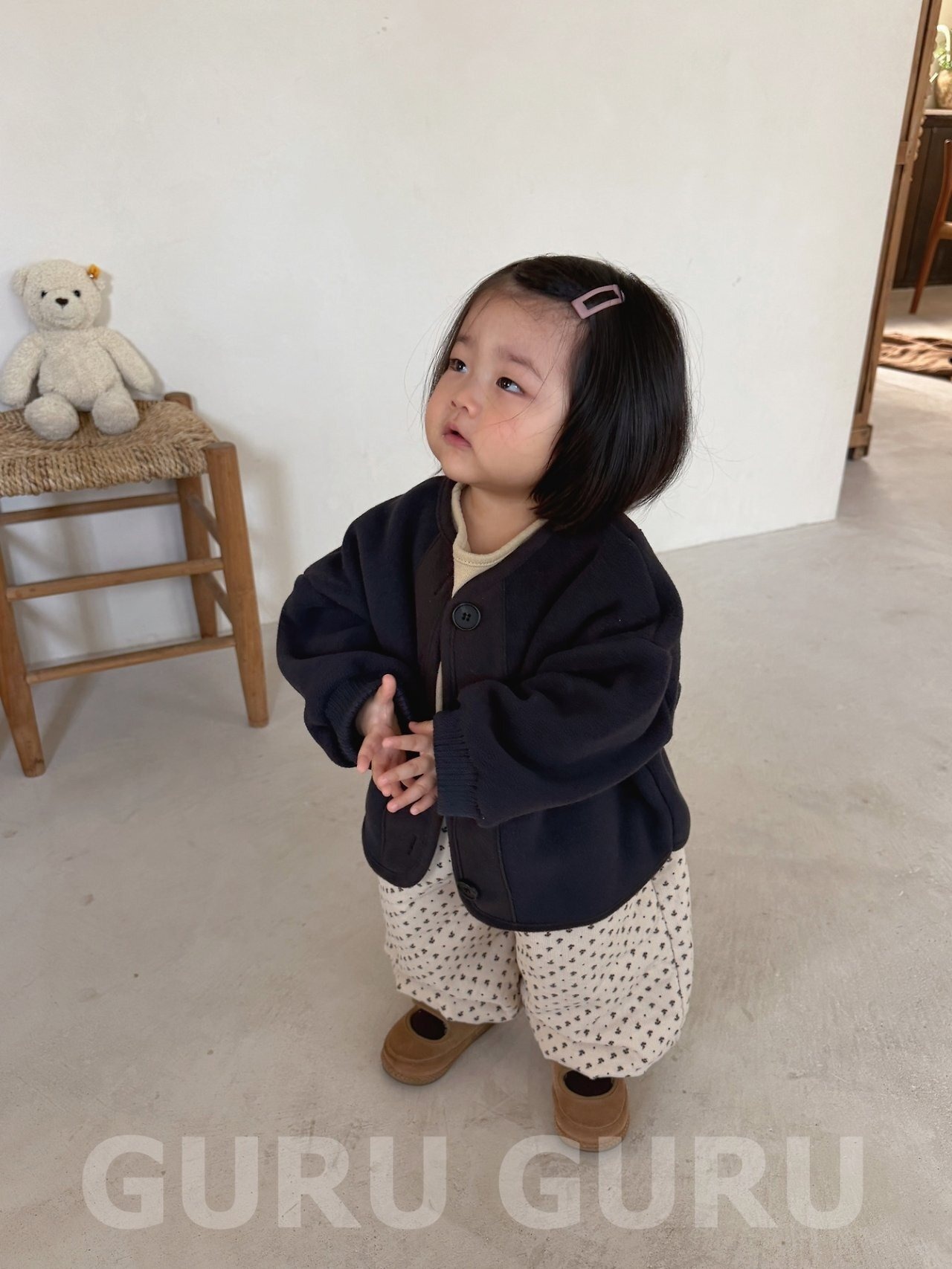GURUGURU［取寄］flower bonding sausage pants 26winter