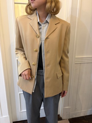 Ralph Lauren / vintage beige  jacket. (O)