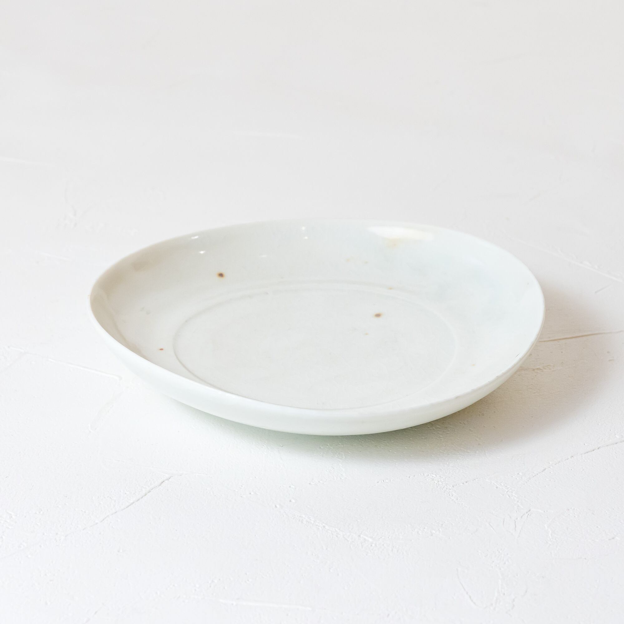 竹下 努］5.青白瓷丸皿5寸 | UTSUWA KESHIKI