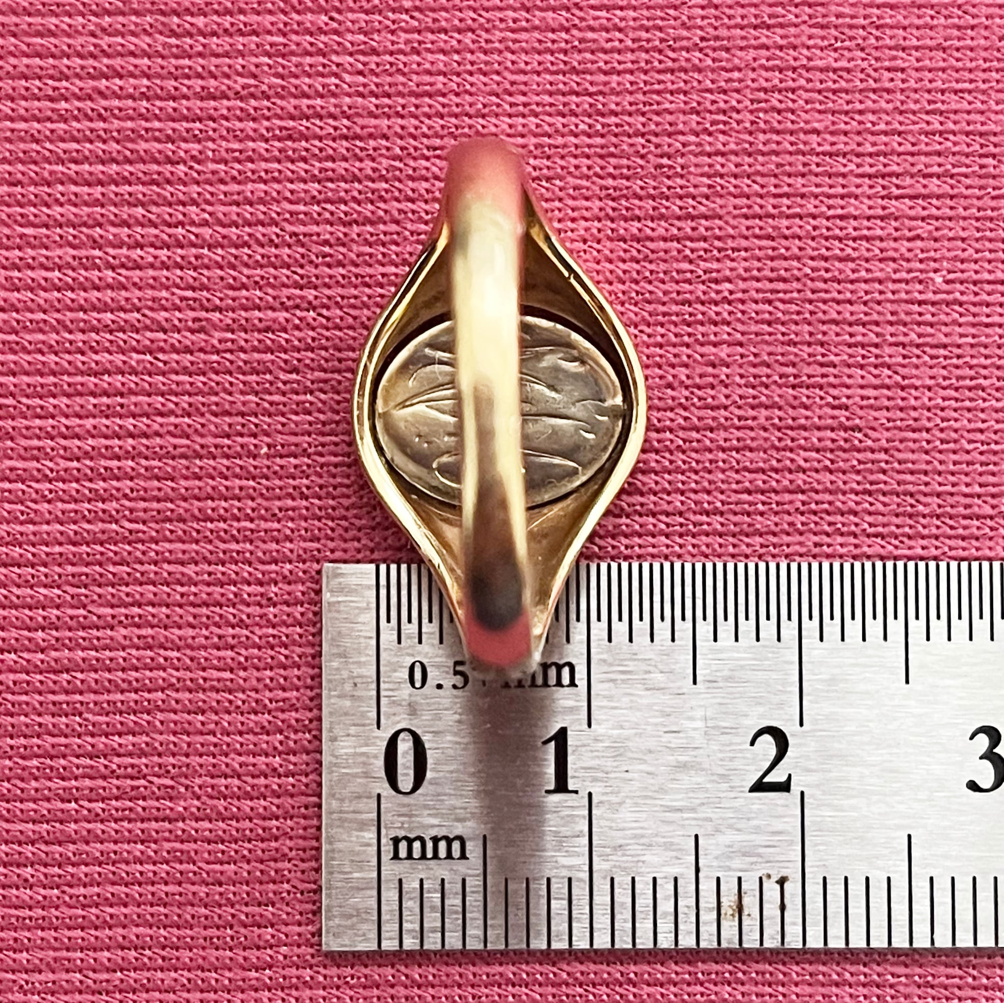 イギリス ヴィンテージ フリーメイソン アイコン スイブル シグネット