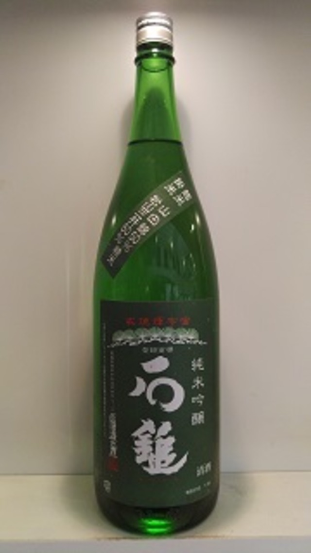 石鎚　純米吟醸　緑ラベル　槽搾り　720ml