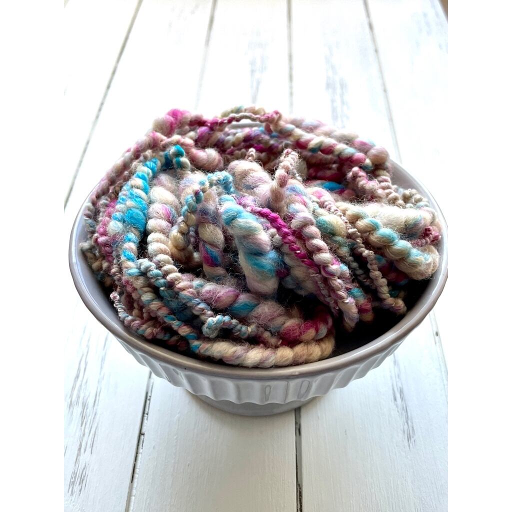 アートヤーン  手紡ぎ糸【21-1105】