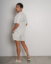【SUNS】Suns EMBROIDERY SEERSUCKER OPEN COLLAR SHIRTS［RSS028］