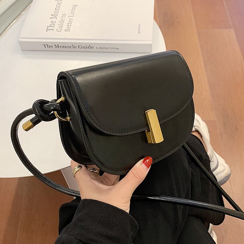 オータムウィンタースタンダードシングルスタイル レトロ 秋物 冬物 クロスボディ サドルバッグ シートバッグ 手作りハンドバック17366262276