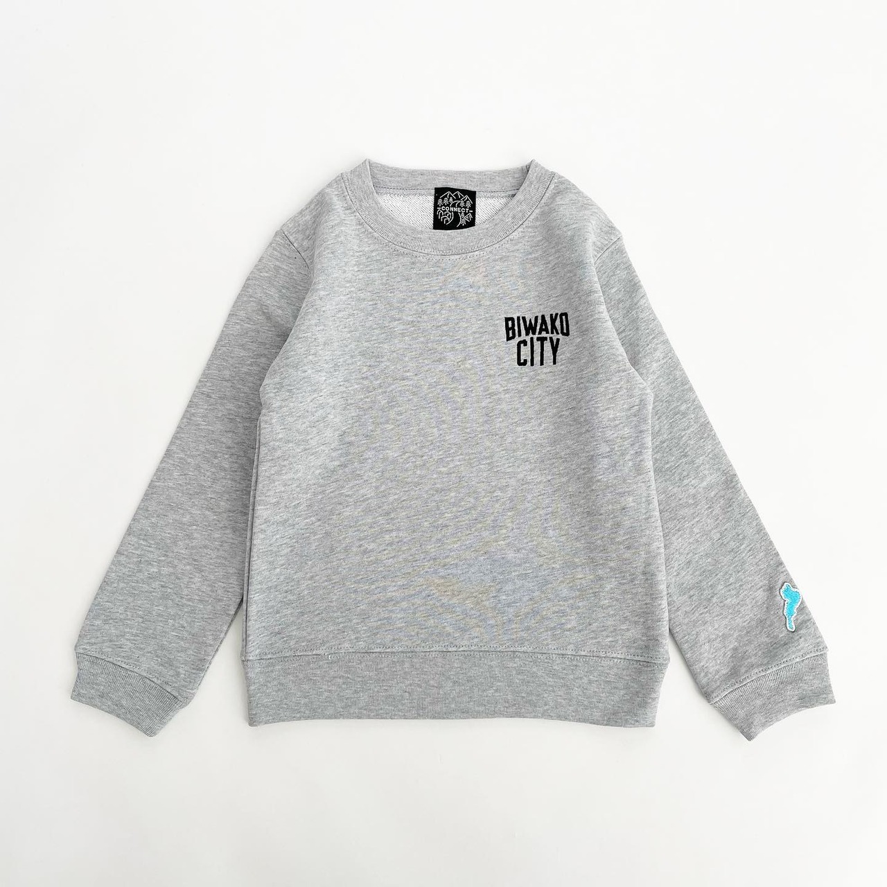 BIWAKO CITY / EMBROIDERY LOGO KIDS SWEAT SHIRTS