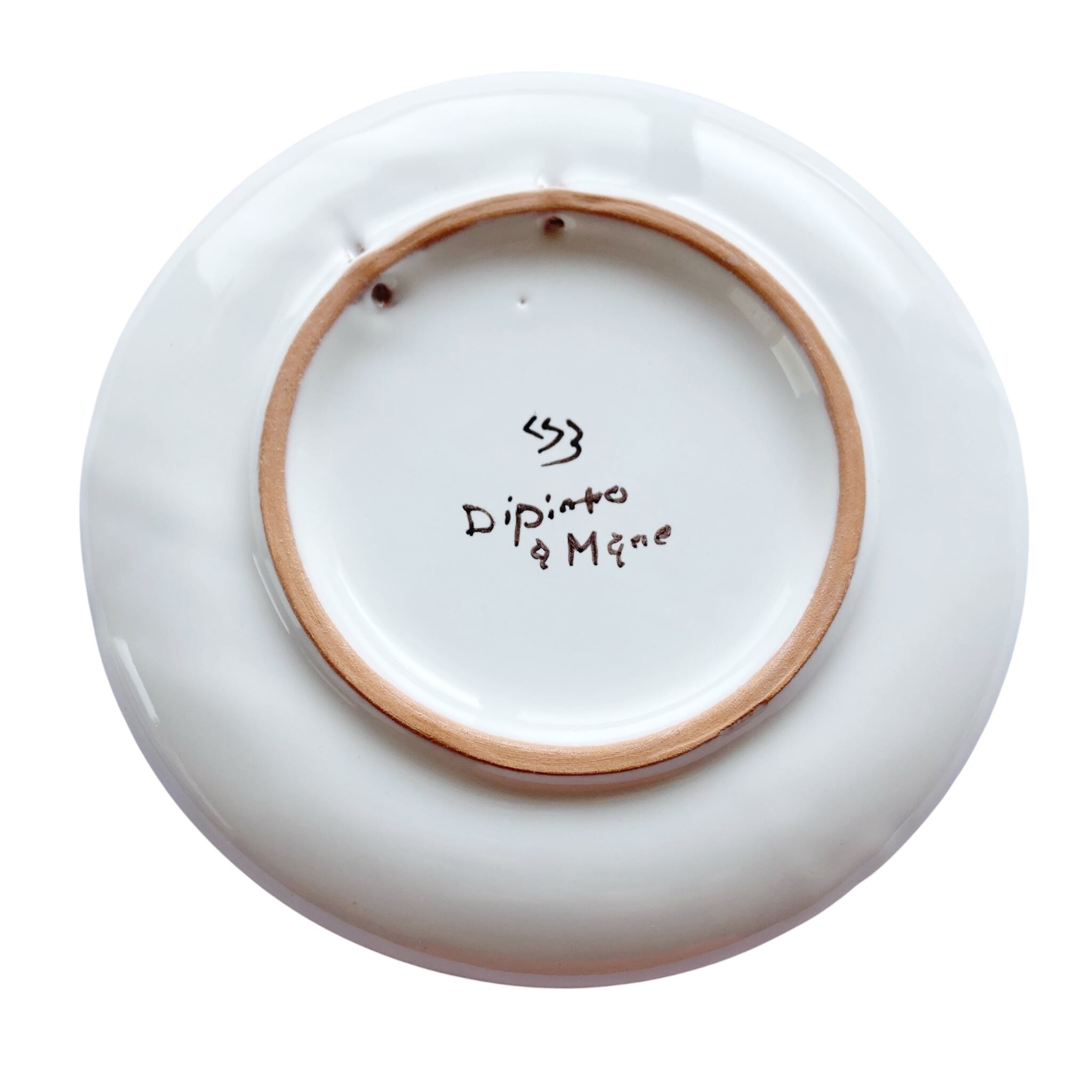 プレート(S) 16cm マヨリカ焼き リゾート気分 イタリア陶器 PIA021