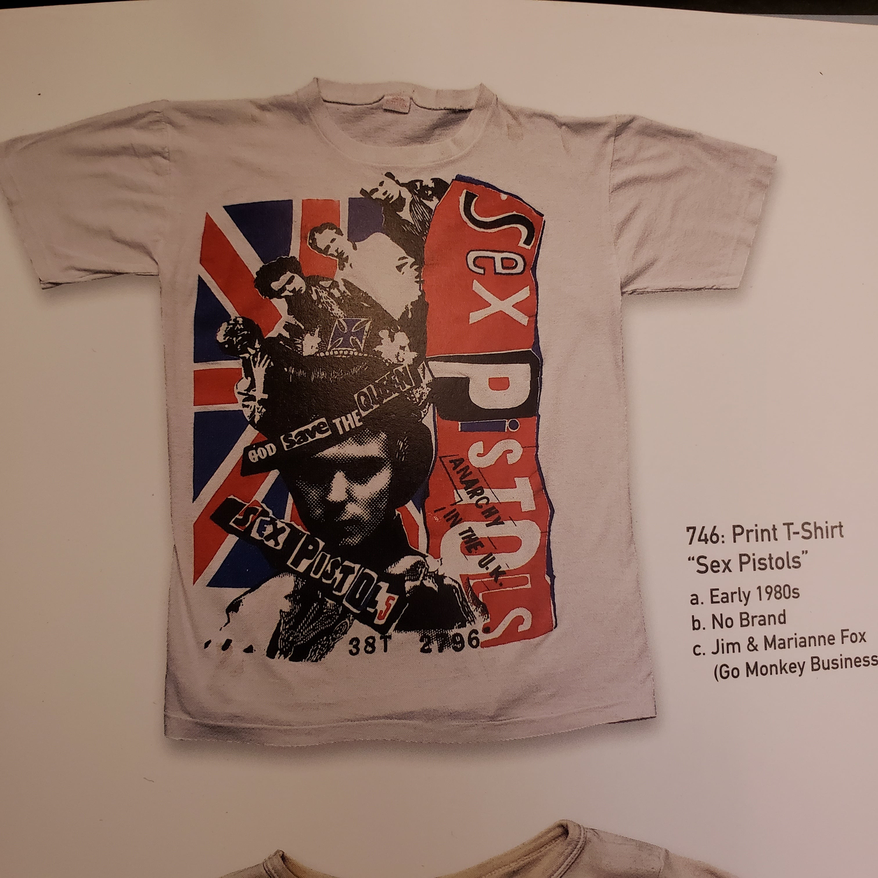 80’s Sex Pistols /Jamie Reid ヴィンテージ Tシャツ