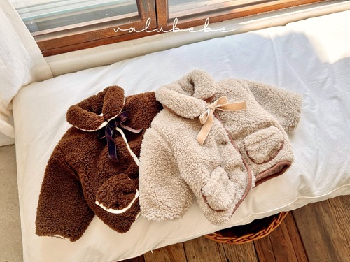 valu bebe［取寄］bayb / merry ribbon dumble jacket 25winter