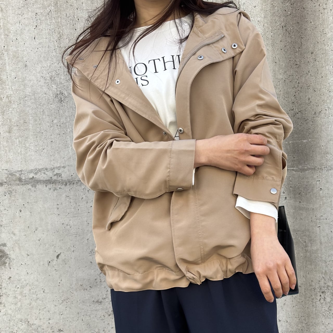 ミドル丈マウンテンパーカー/撥水加工 花粉防止 muller3410048