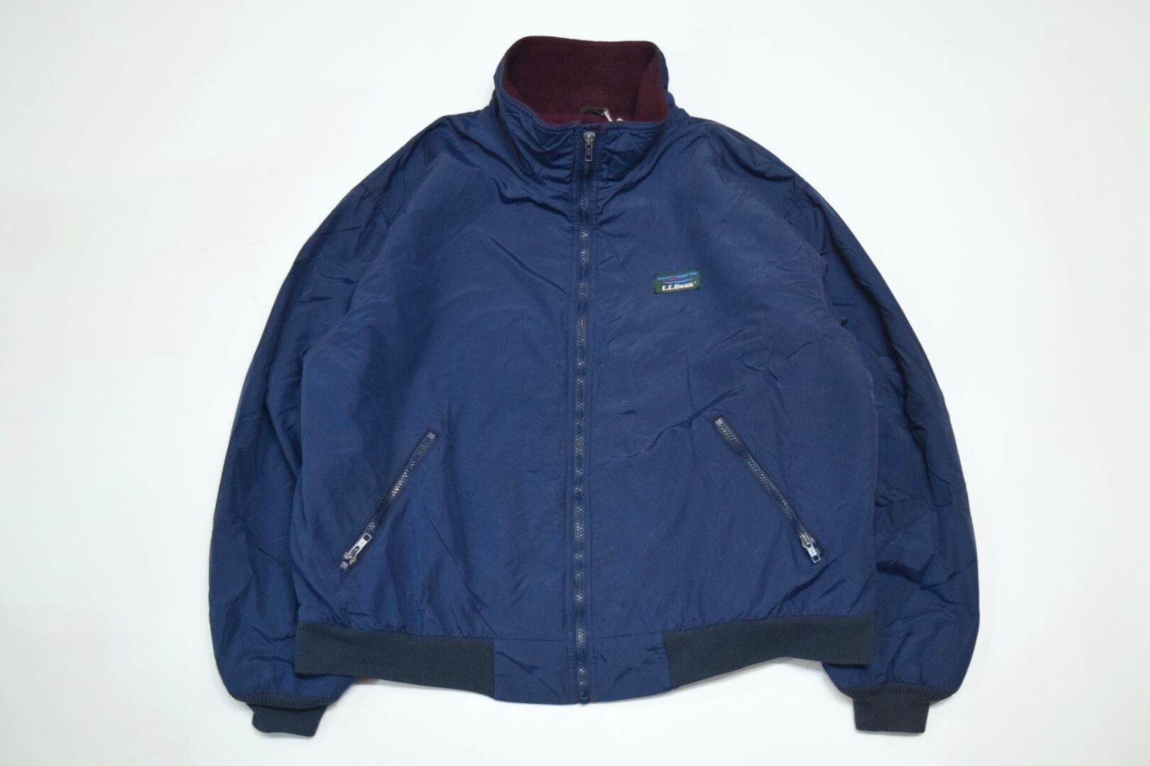 USED 80s L.L.bean Warm-Up Jacket -Large 01378