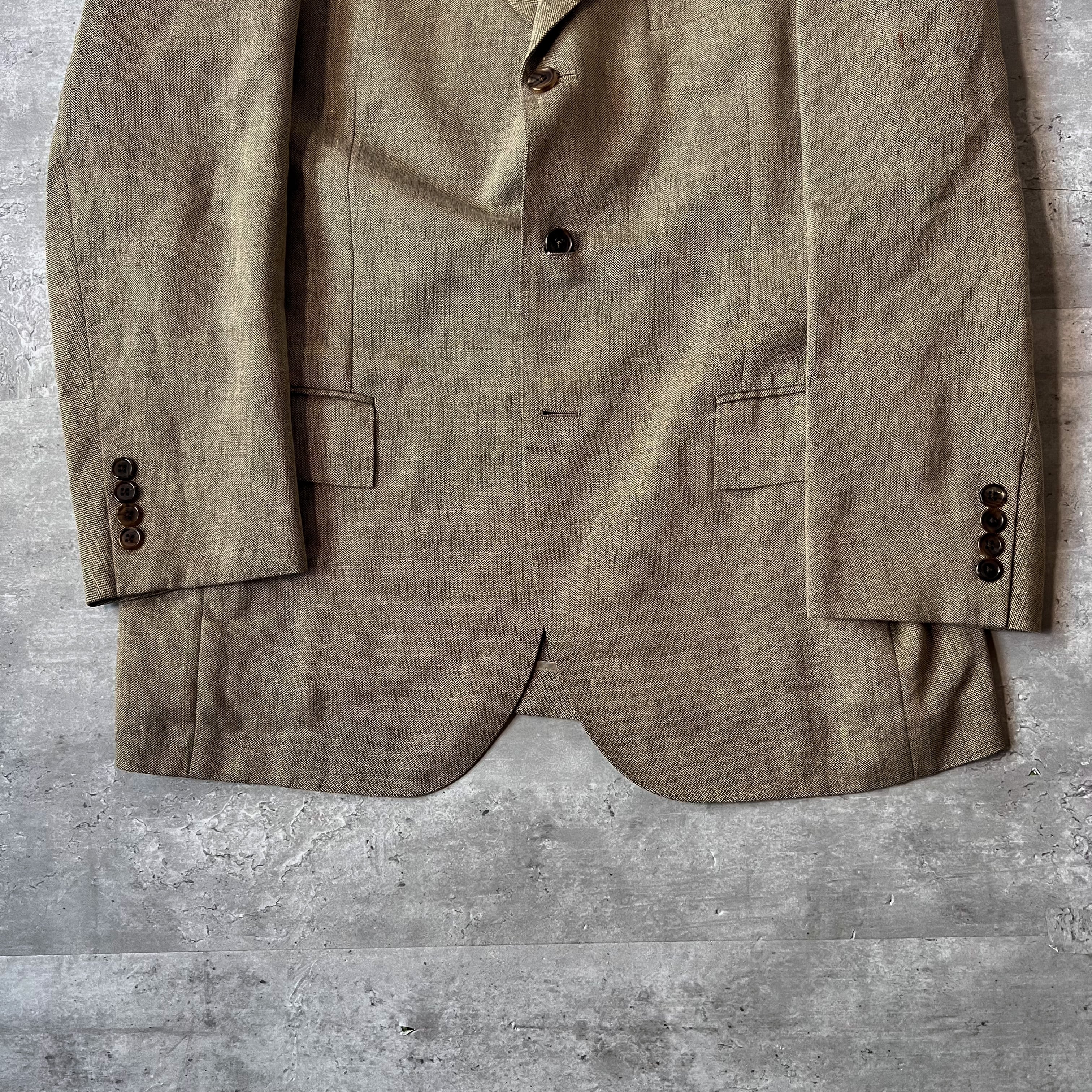 80s〜90s “polo by ralph lauren” linen × wool set up suits 80年代