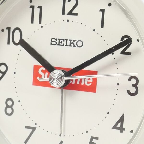 中古　Supreme Alarm Clock White Supreme Braun Travel Alarm Clock White - SS15 - US