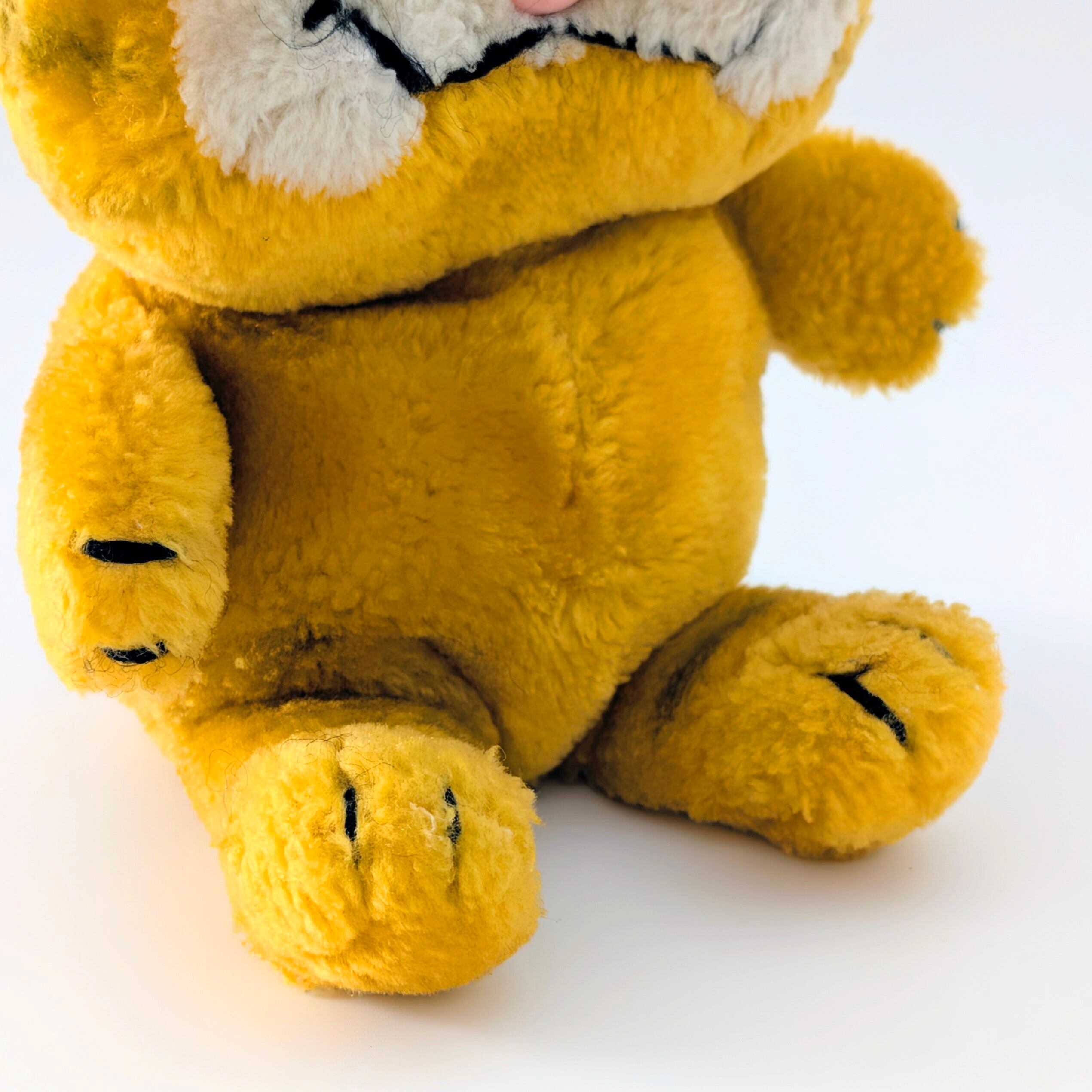 ☆ VINTAGE 1980年代初期 ☆【 Garfield ( ガーフィールド ) 】ビーンぬいぐるみ / プラッシュ / plush / 1980年代年製 〚アメリカン雑貨 アメトイ〛