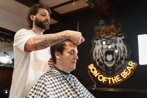 ■CAPE GANG カットクロス 千鳥格子