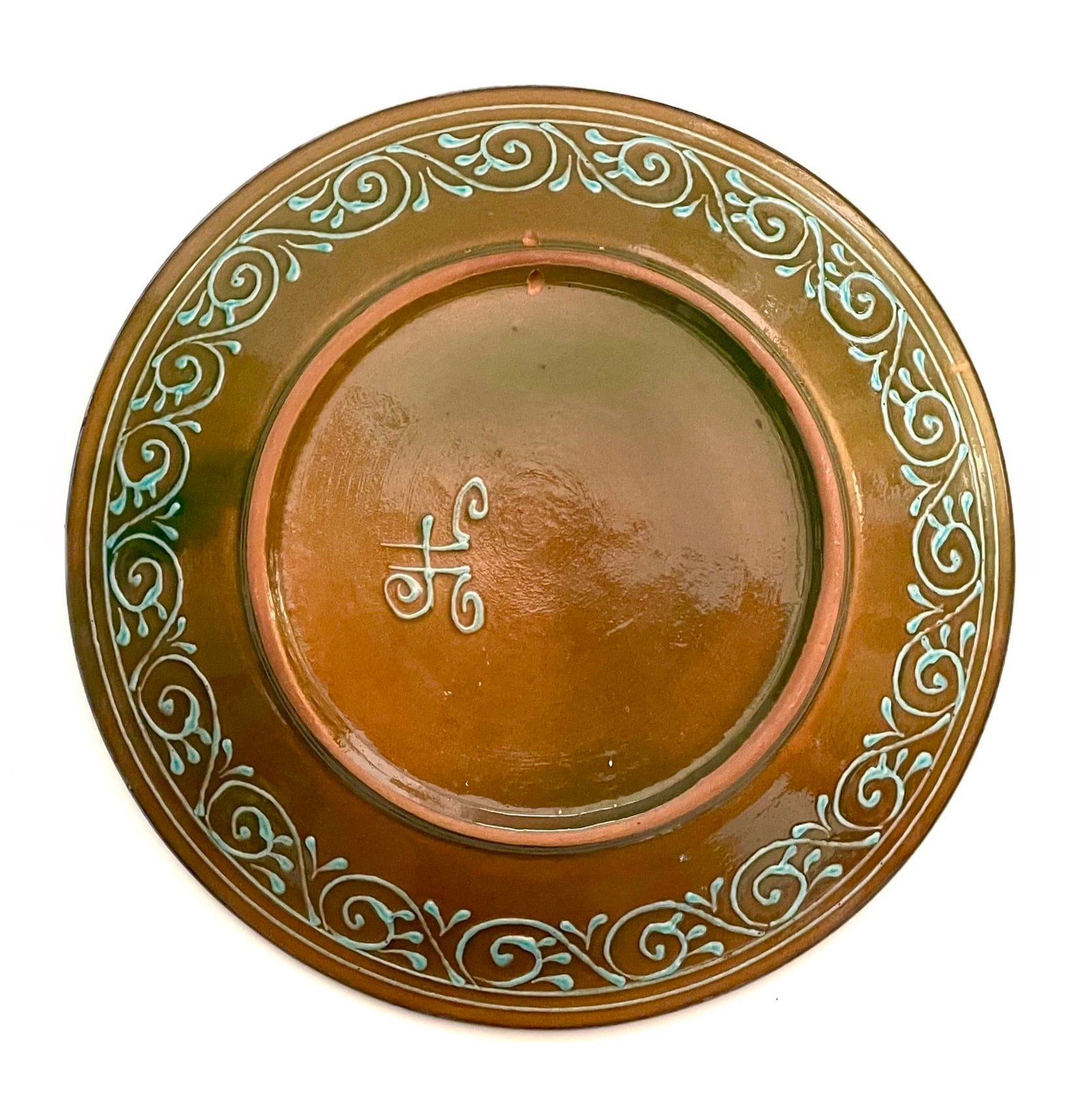 ウズベキスタン　10世紀ごろの銅板の装飾品　彫り有　5個 中央アジア ウズベキスタン 伝統工芸品 木彫り 木製プレート