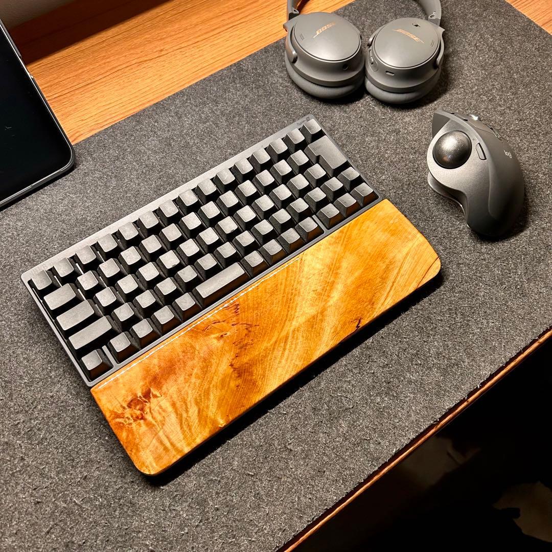 HHKB キーボード アームレスト パームレスト リストレスト 木製 天然木