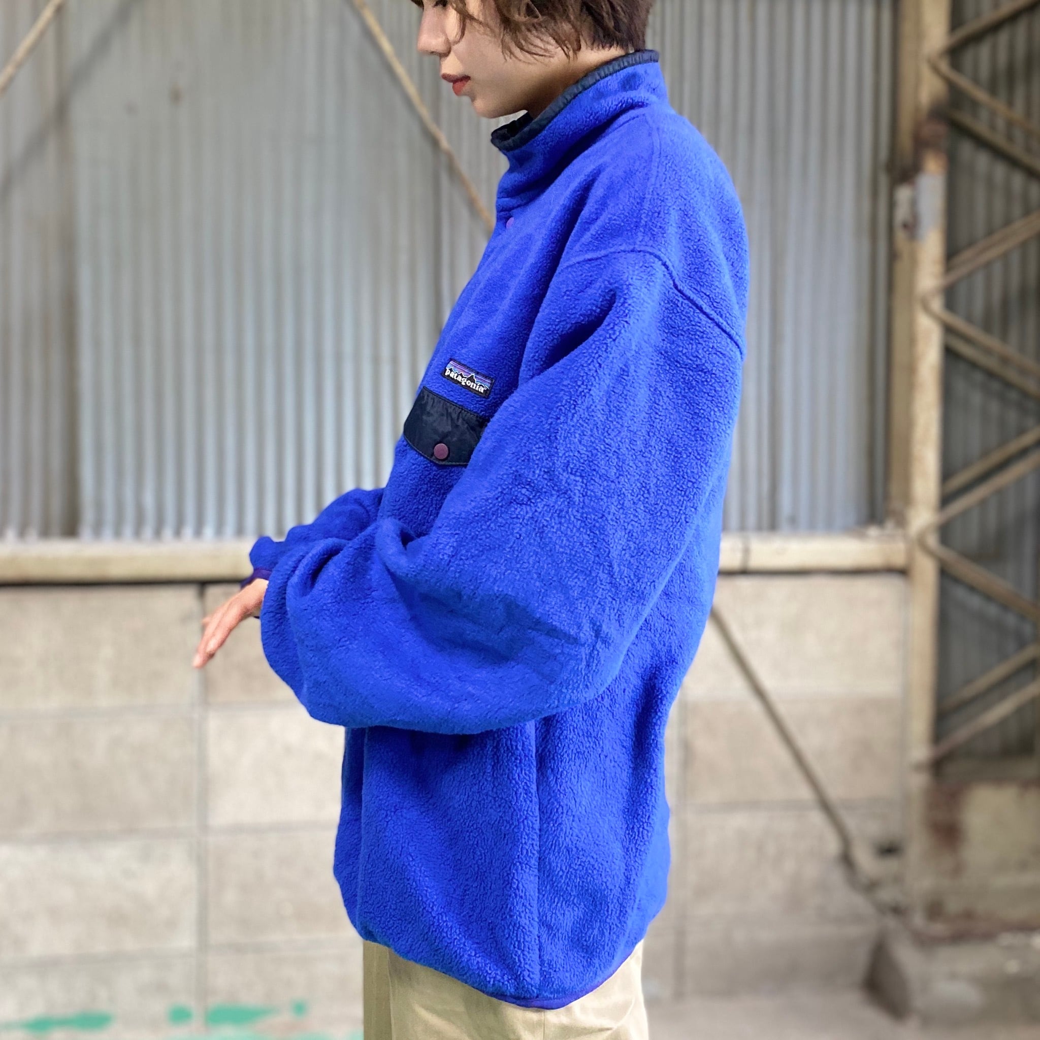 patagonia 90s シンチラ スナップt フリース プルオーバー  L