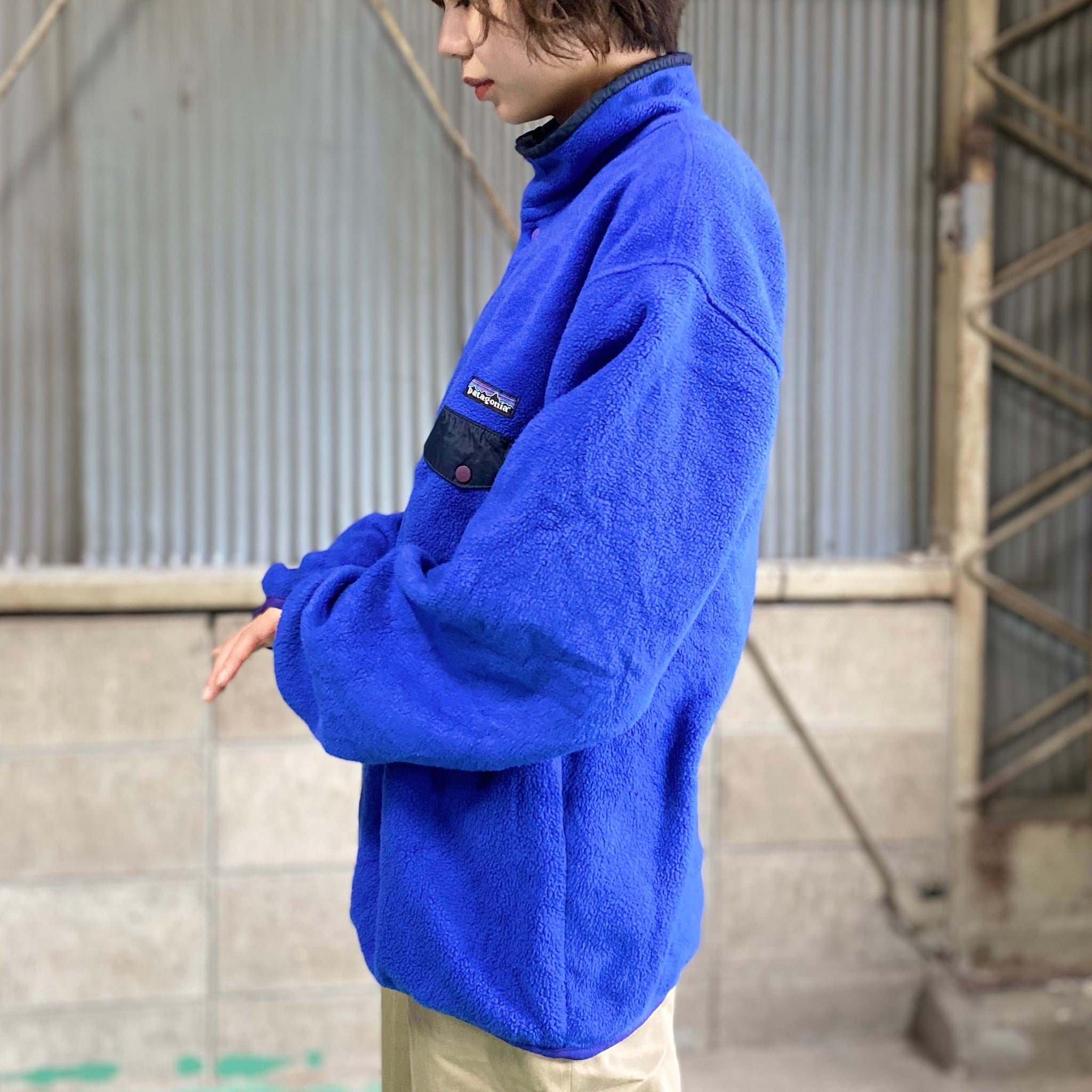 ヴィンテージ】 ナンセンス パタゴニア シンチラ スナップt プル 