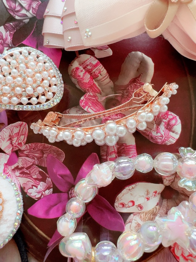 ＜one-off＞ビジューアクセテトリスBOX・ハート・