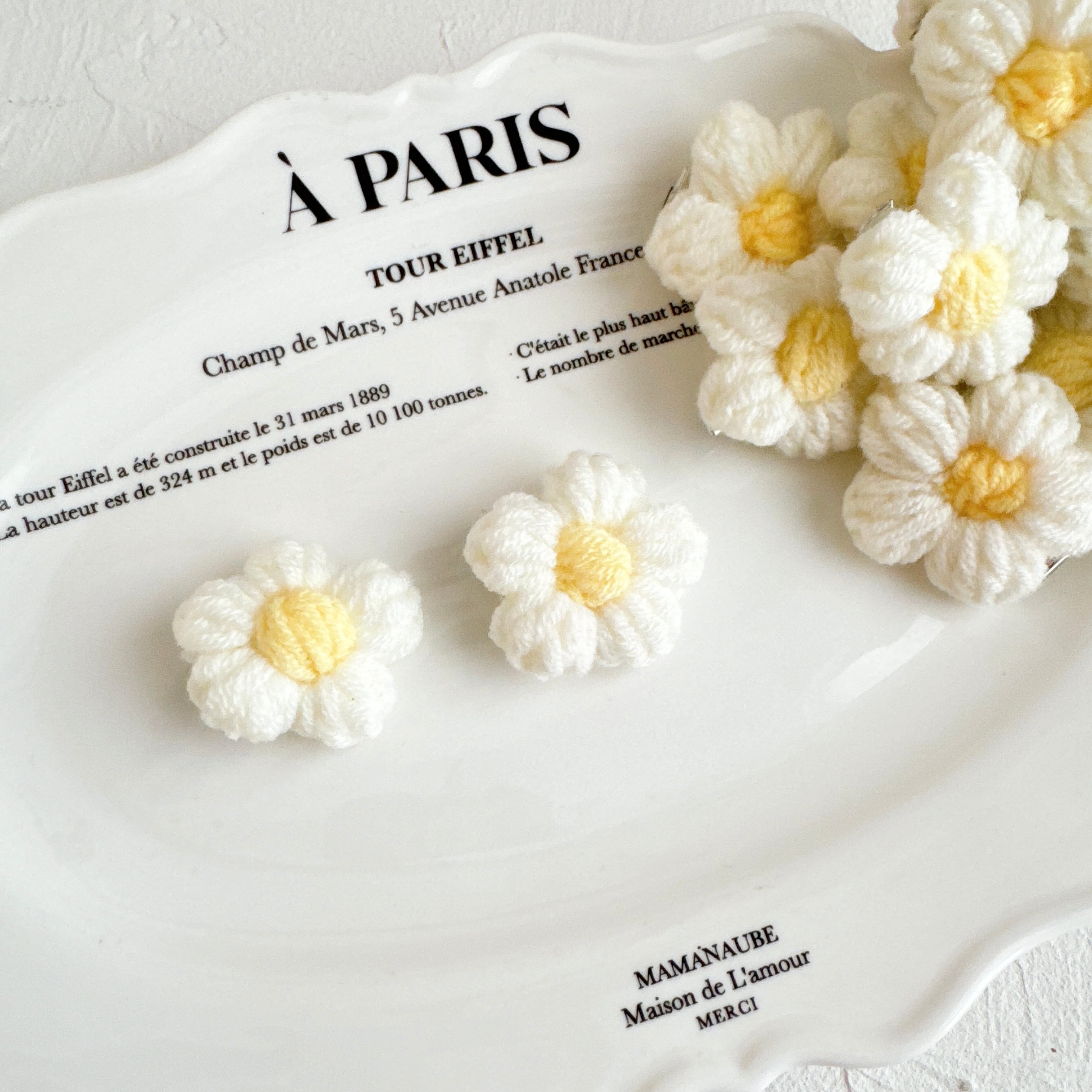 もこもこお花パッチン