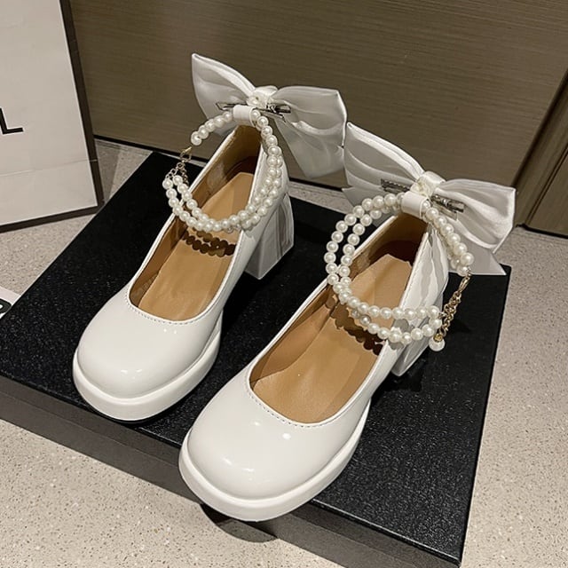 予約販売】パンプス レディース 厚底 光沢 ブラック ホワイト 予約販売】パンプス レディース 厚底 光沢 ブラック ホワイト