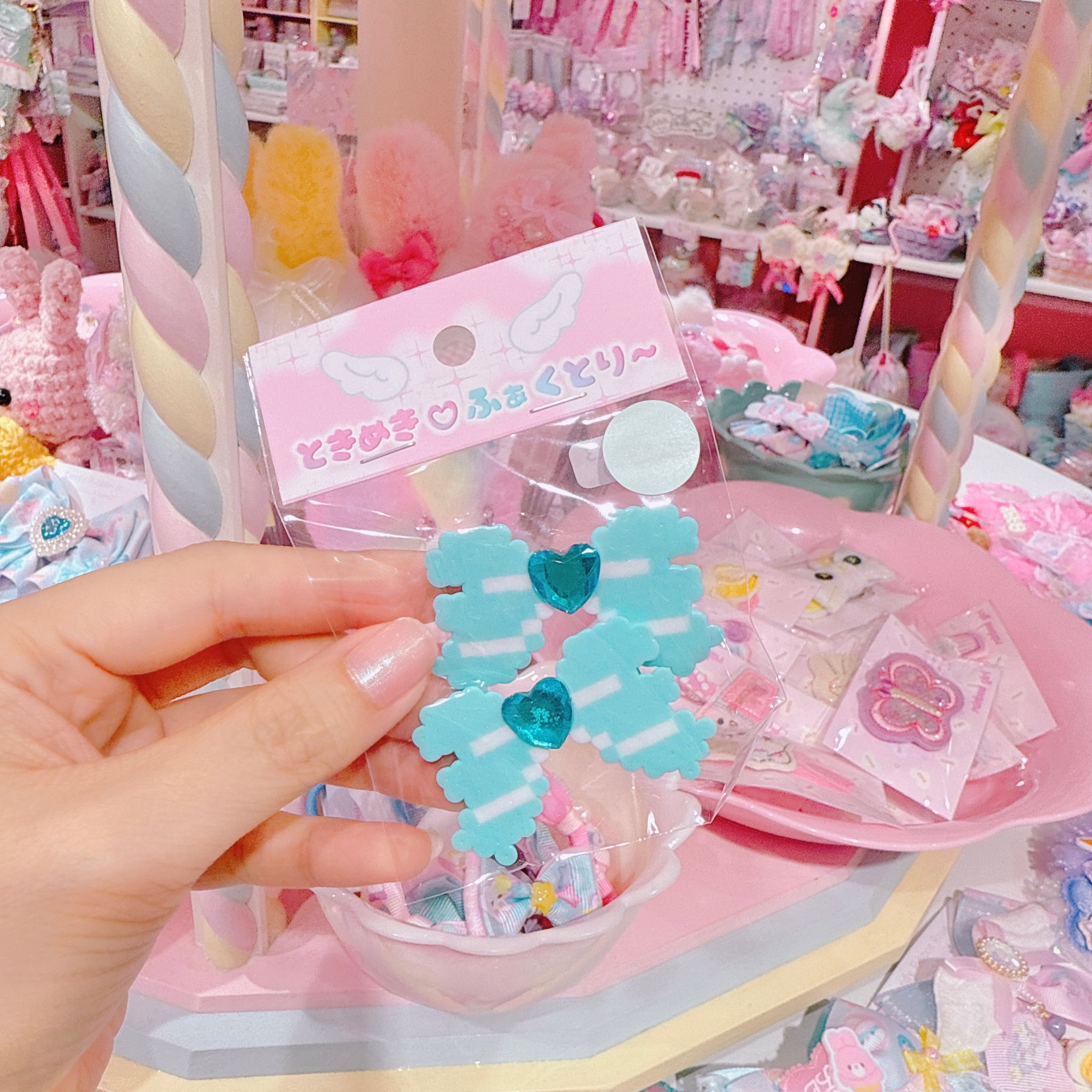 【R1】10-13ツインヘアクリップ