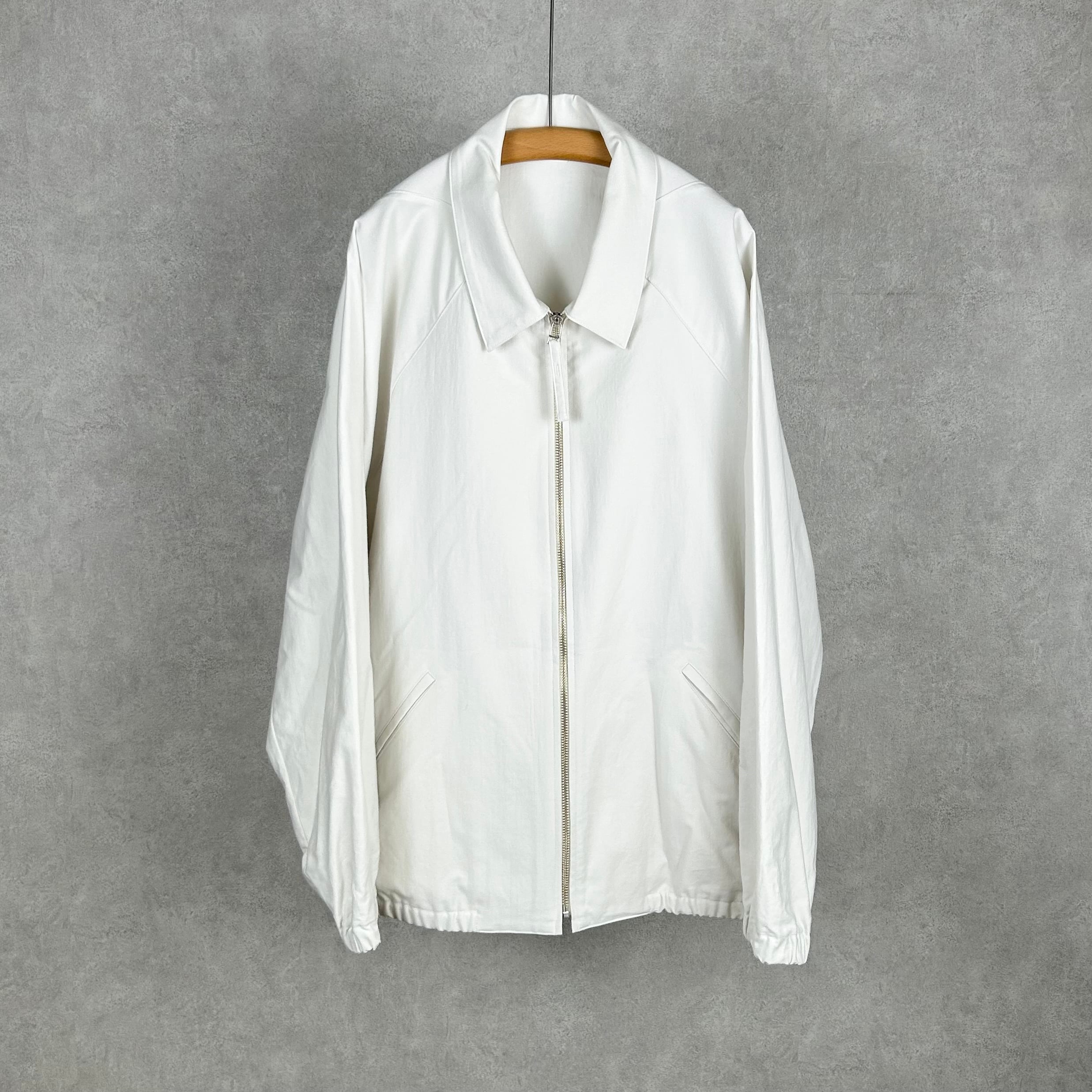 26SS》【STILL BY HAND】ZIP UP MOLESKIN BLOUSON ジップアップ