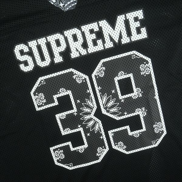 Size【M】 SUPREME シュプリーム 25SS Bandana Football Jersey Black