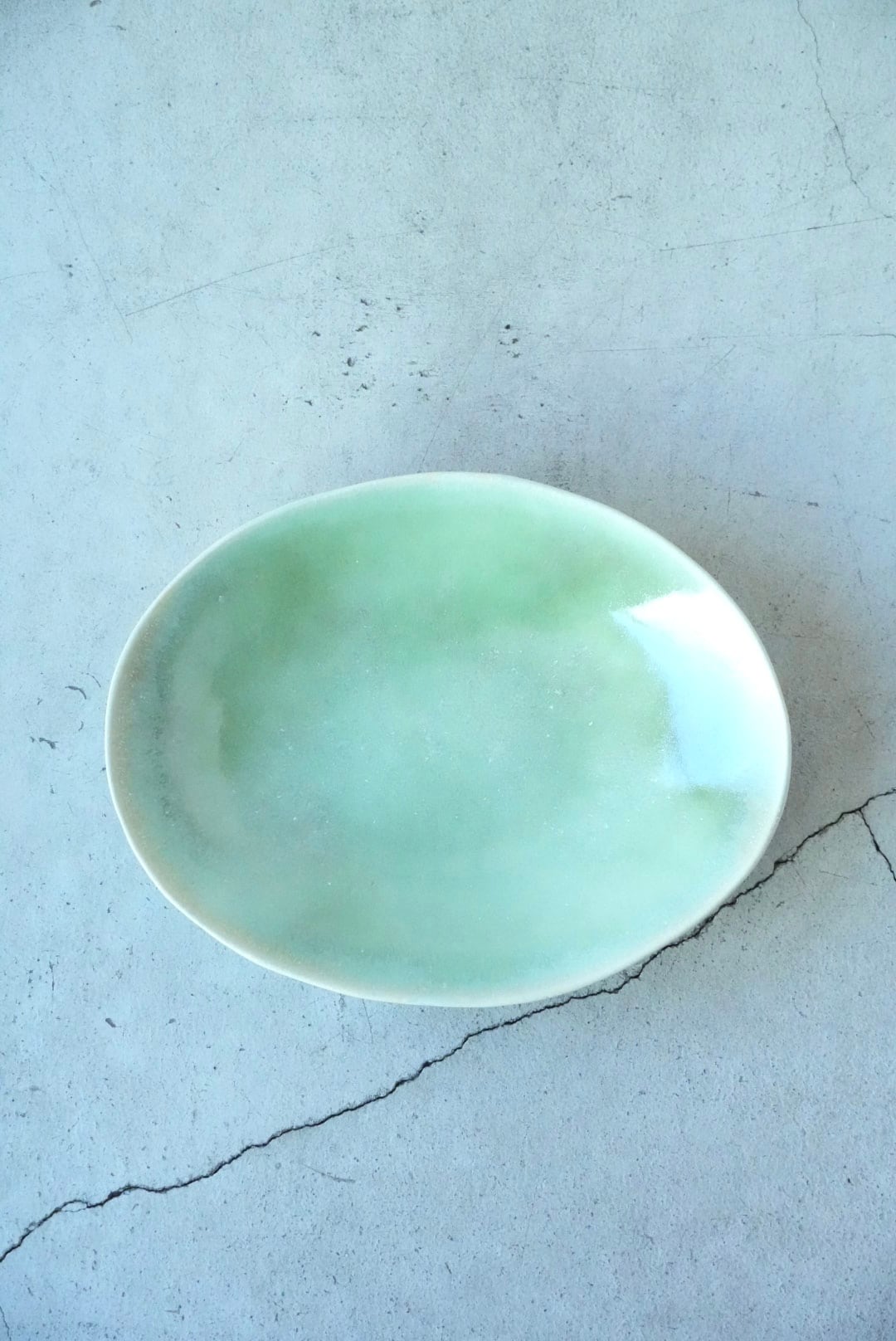 【palette pottery】オーバル皿 | メイン、前菜、ピザなど (2607-32)