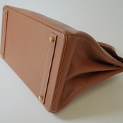 Hermès エルメス バーキン 40 ルトゥルネ クシュベル ゴールド ハンドバッグ ゴールド金具 ▢C：1999年