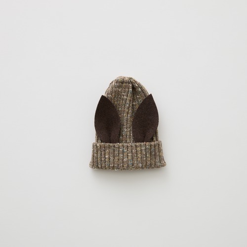 eLfinFolk(エルフィンフォルク)/ Nep Yarn Beast Beanie by CA4LA / brown / S,M
