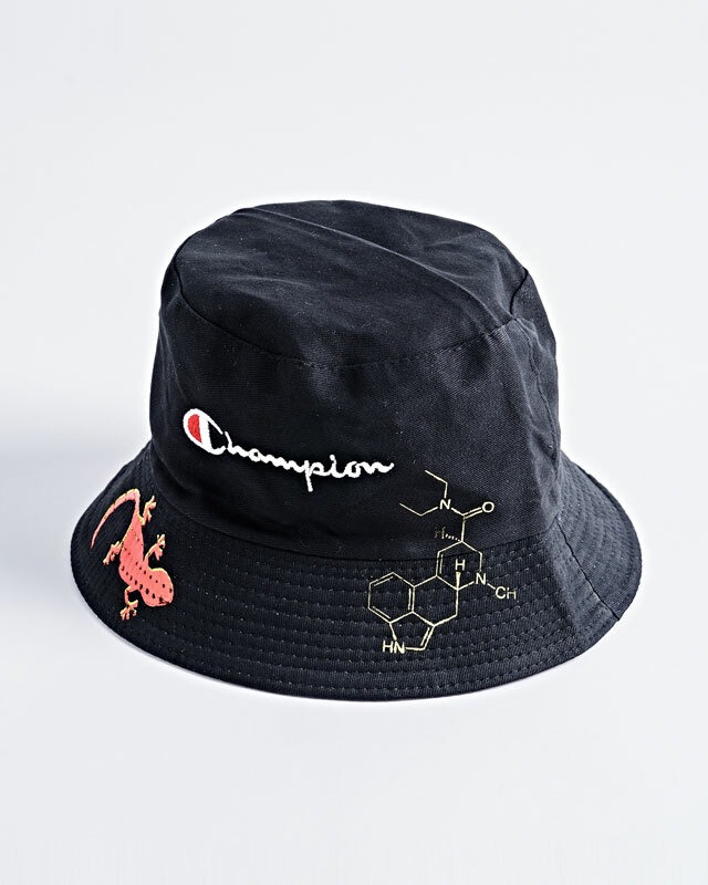 Gecko×LSD CAP（BLK）