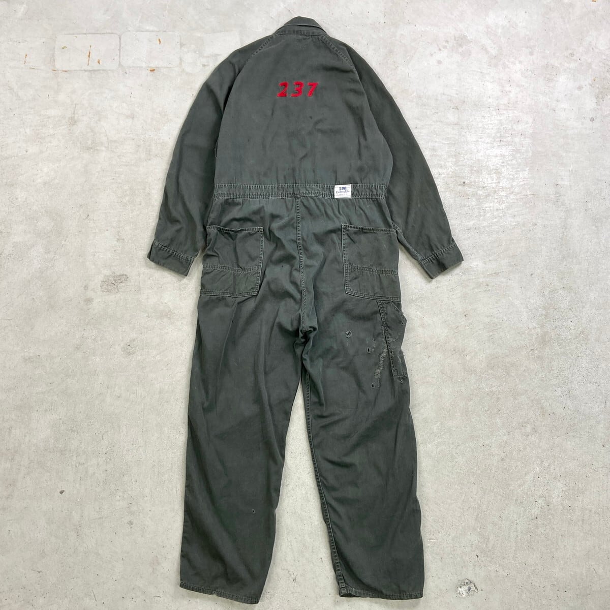 60年代 USA製 Lee リー チェーンステッチ オールインワン メンズXL