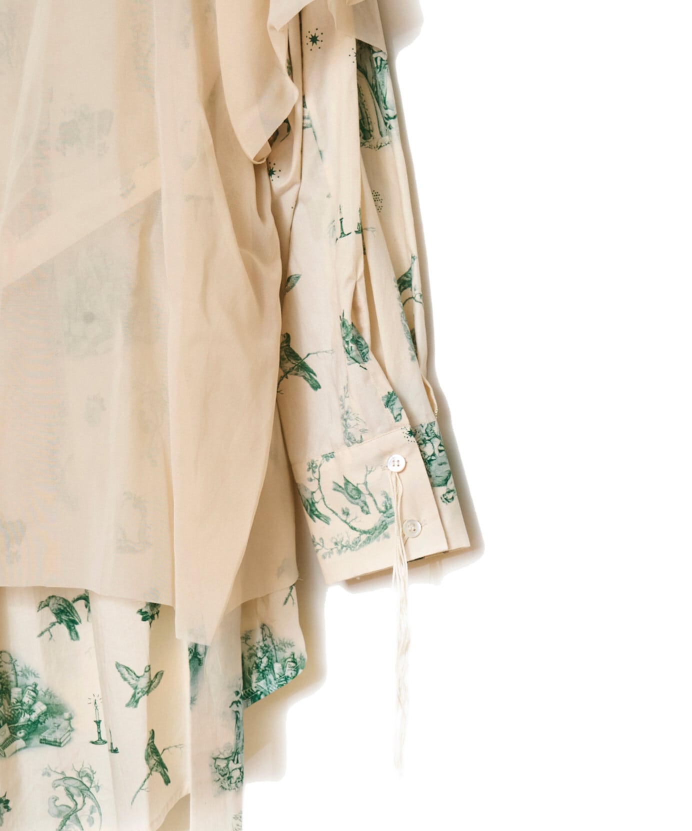 Midorikawa / MID26SS-SH05 ORGANDY WORK SHIRT(CANDLE) | AfterSchool