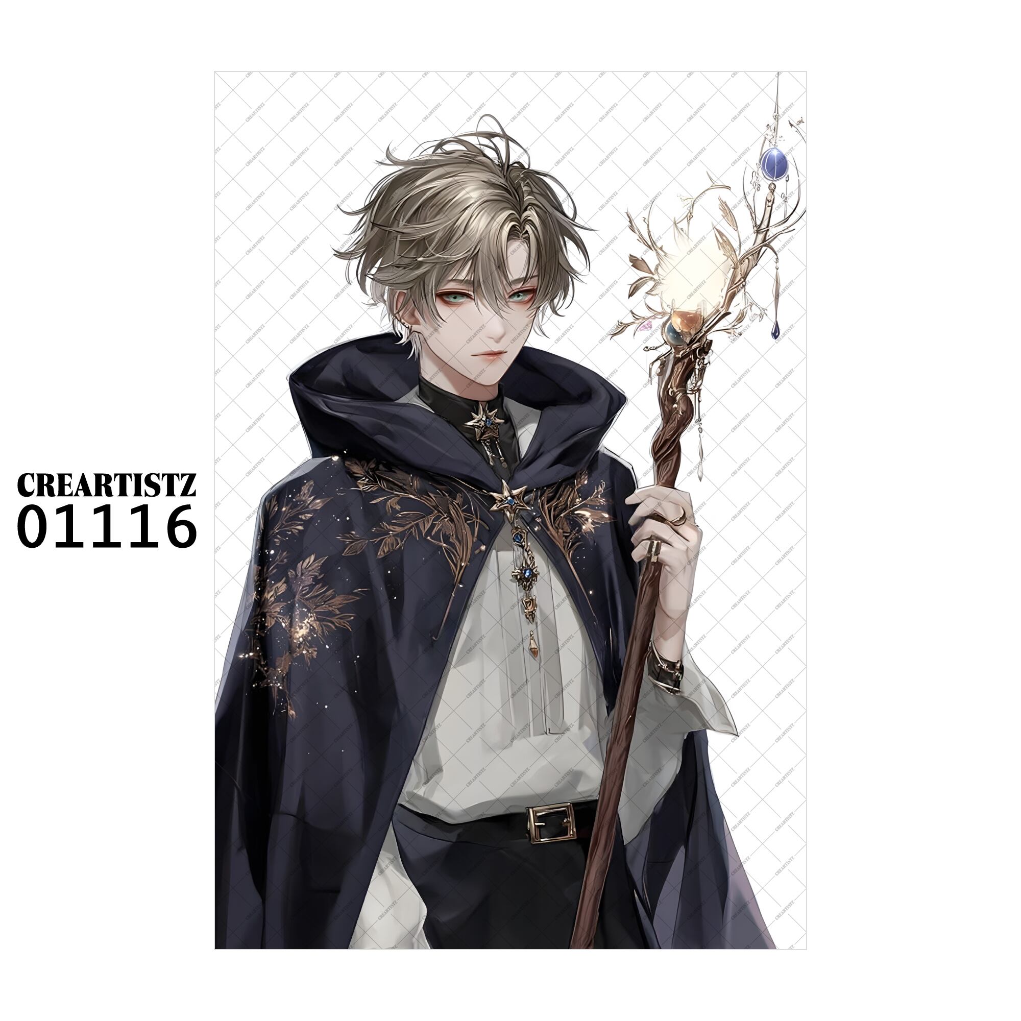 01116 ボーイ クール オリジナル ペーパー/ステッカー 4枚セット CREARTISTZ