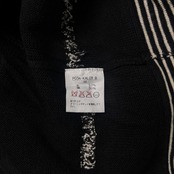 Karl Helmut カールヘルム ウール&コットン レイヤード風 セーター M/ブラック