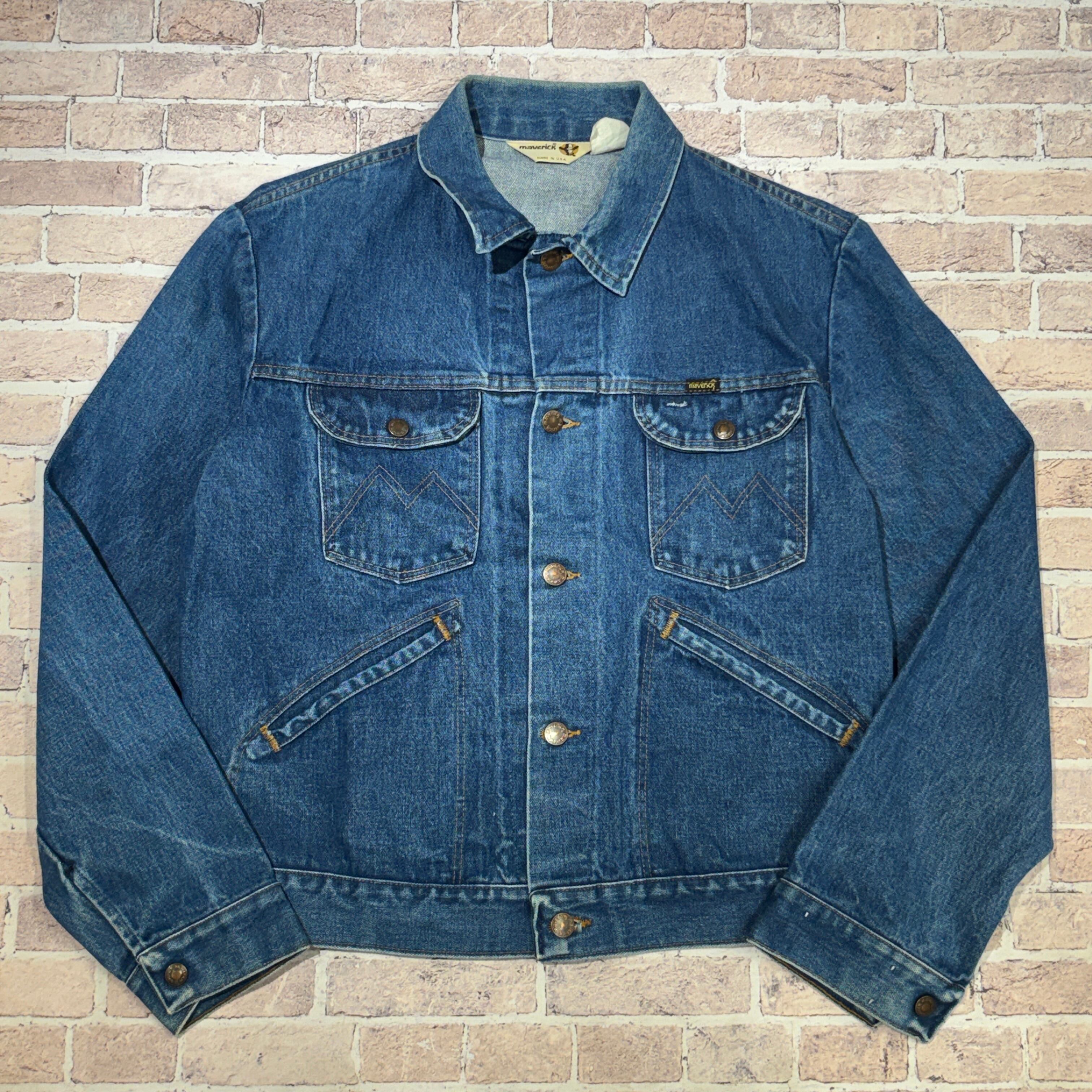 1980s MAVERICK 3JO3MJO DENIM JACKET | safarionline