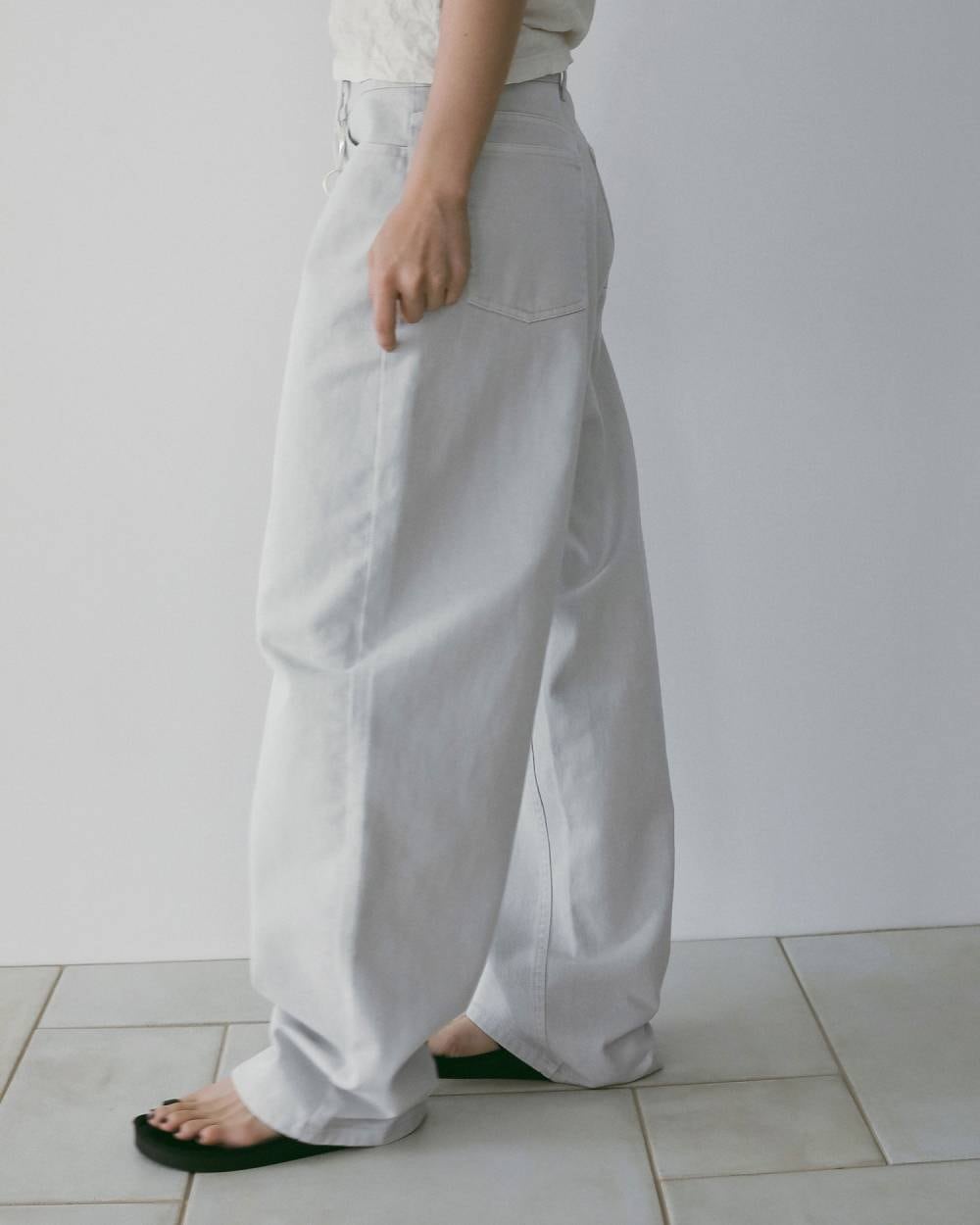 anuke 】Wide Cocoon Denim | valance 福井｜レディース セレクト