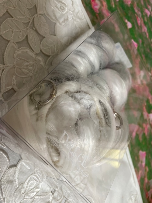 9インチ　オリエンタルノット　/　白練×月白