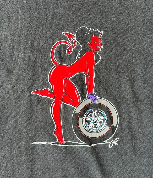 -COOP red devil print T-shirt