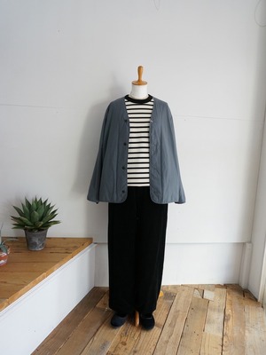 RINEN　ナイロンタフタ ポータブルカーディガン