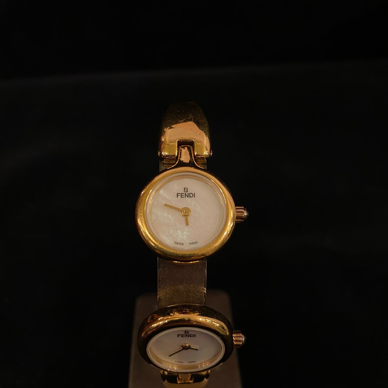 FENDI Double Face/Dual Time-Zone Watch -Rare!- | CARBOOTS