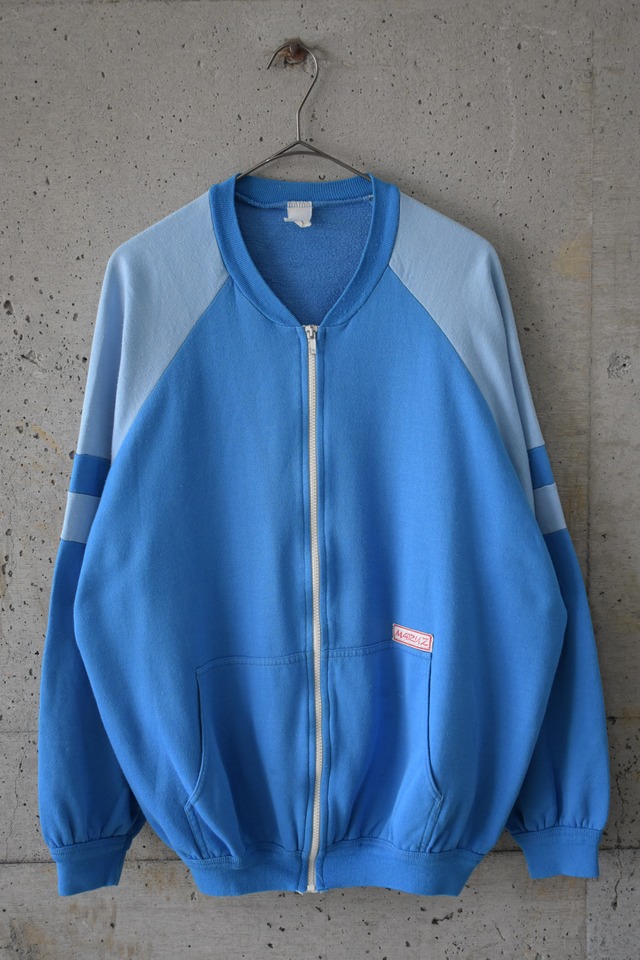 Blue three-stripe track jacket