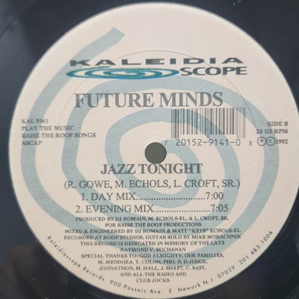 Future Minds / Jazz Me Out [KAL 9141] - 画像2