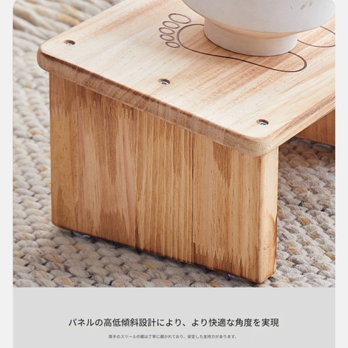 小さいスツール 高さ12.5cm ３カラー 木目調 焼き色 無垢材 スツール 家庭用 玄関椅子 靴用スツール コーヒーテーブル用スツール 大人用 子供用 小さなスツール リビングルーム用 ドア用スツール