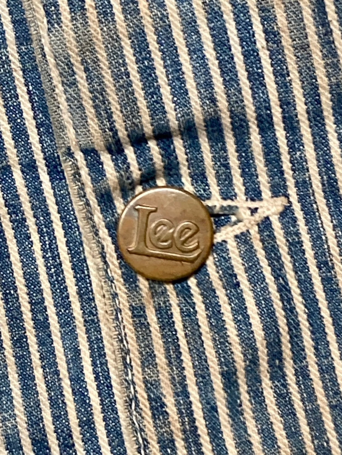 50's Lee 98-J HICKORY-STRIPED COVERALL | OLD13 Vintage