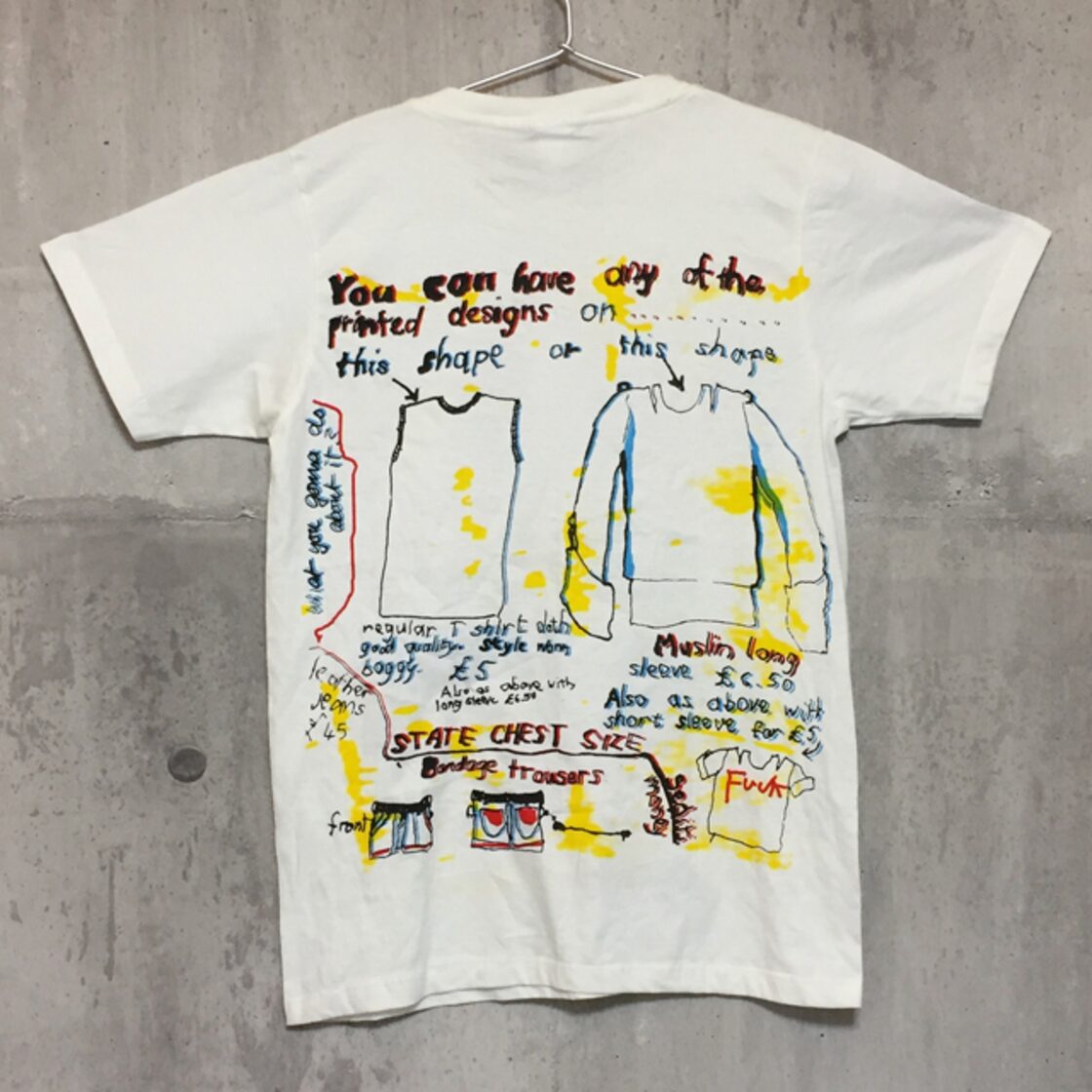 送料無料 / ロック バンド Tシャツ】 SEX PISTOLS / Handwriting Men