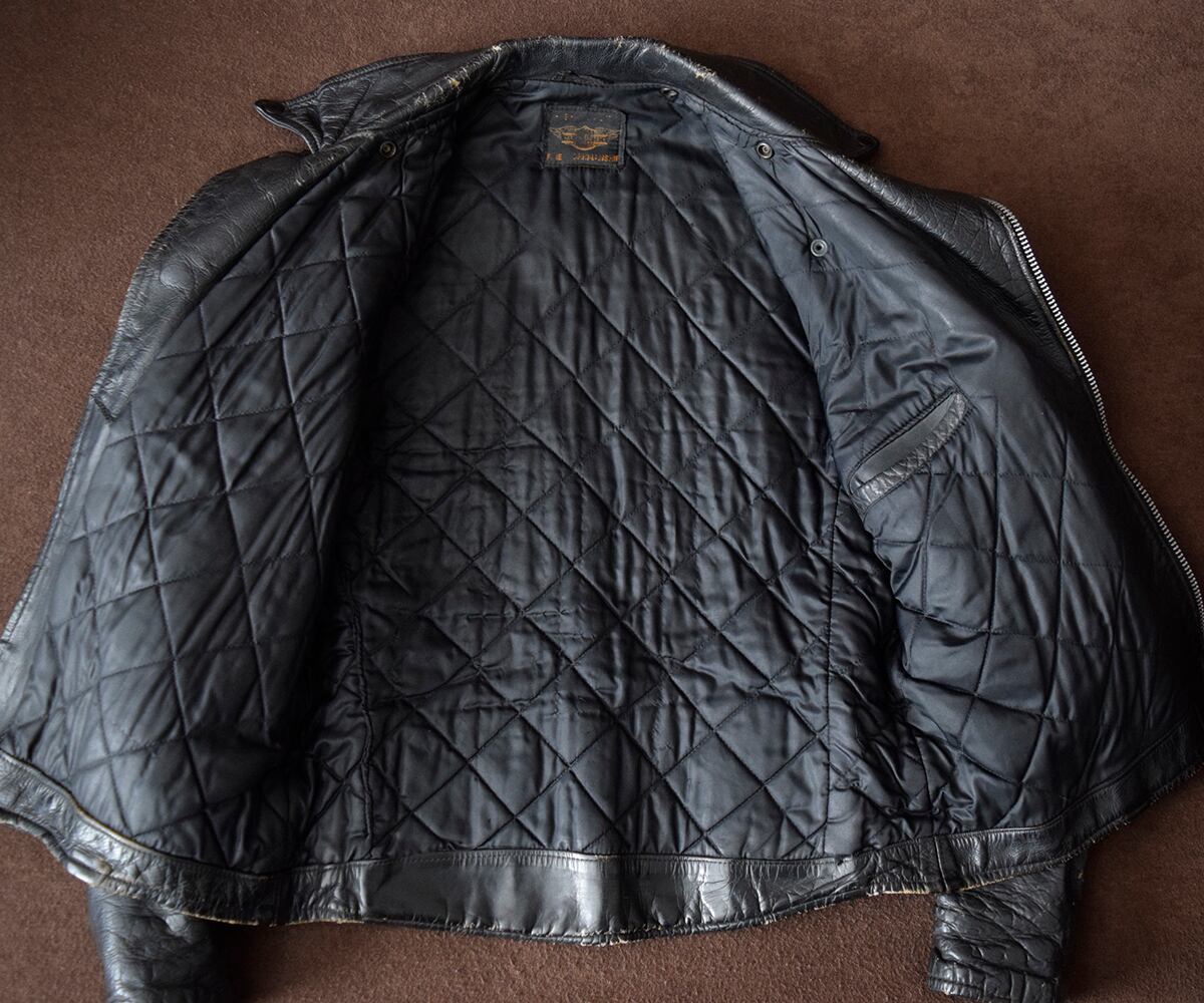 Harley-Davidson ヴィンテージレザージャケット 50s HARLEY DAVIDSON POLICE JACKET | SECOND TIME GLORY